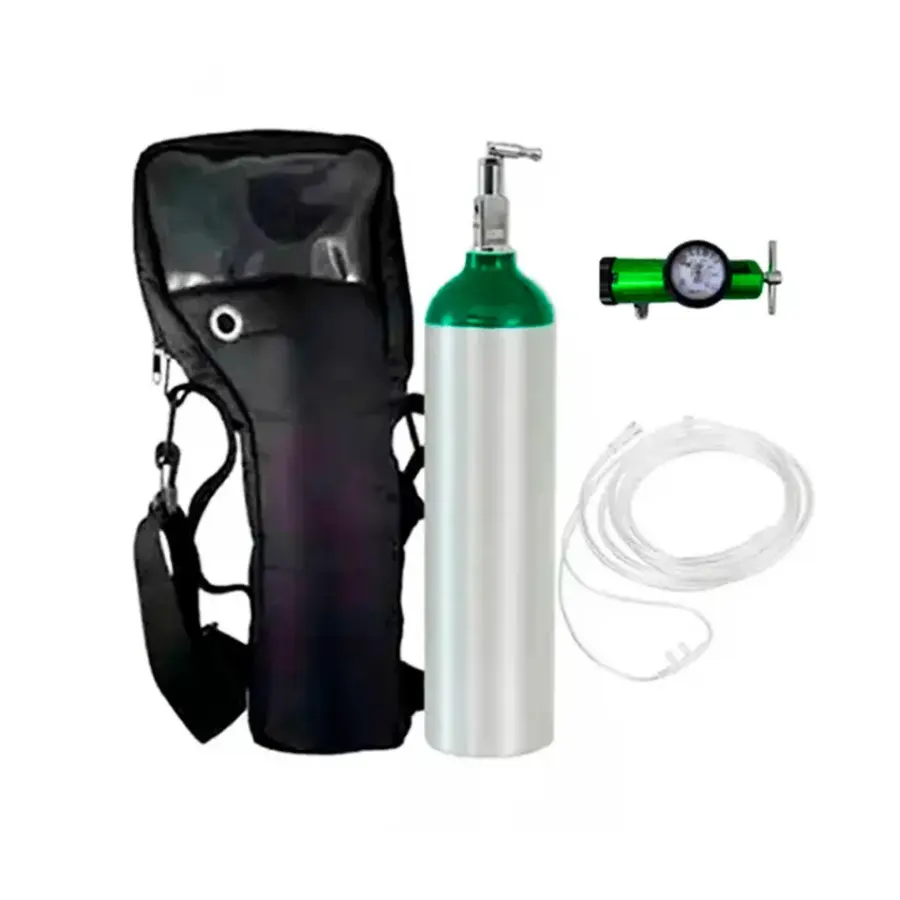Kit de Cilindro de Oxígeno Portátil